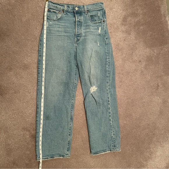 Levi’s Ribcage Straight Ankle Jeans Women’s Size 28 - Picture 5 of 15